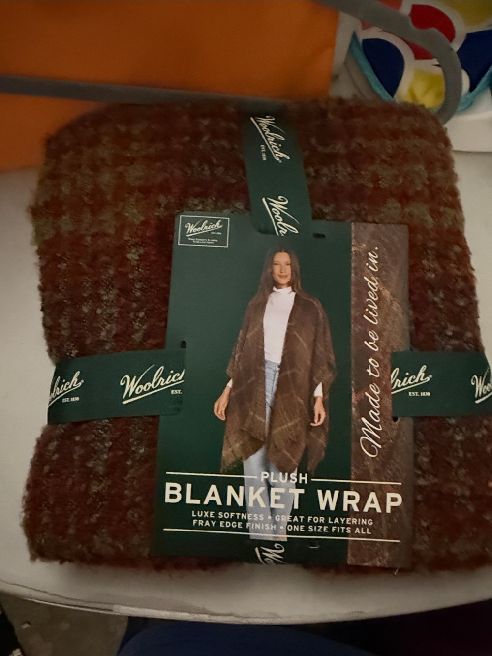 Woolrich blanket wrap